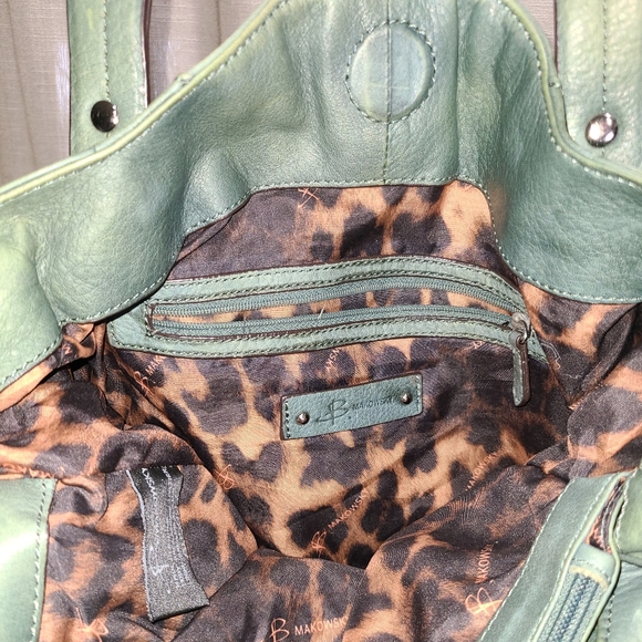 B Makowsky Leather Bag - Picture 4 of 9